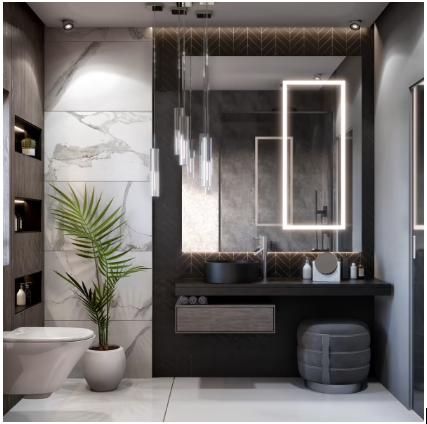 Modern bathroom