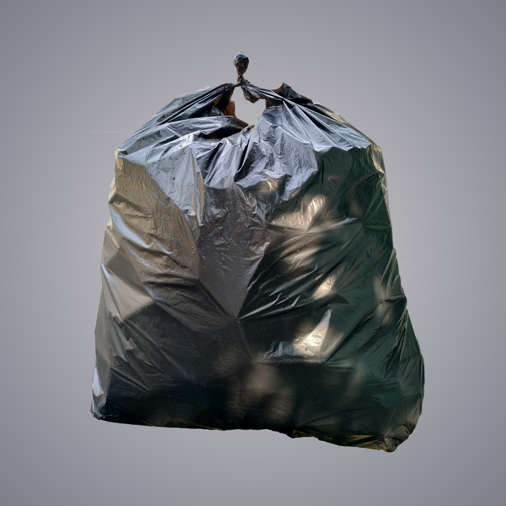 Strong Black Garbage Bags