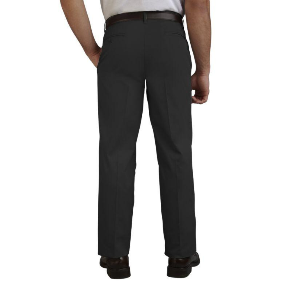 Men's Charcoal Grey Slack Pants - 37" - Back
