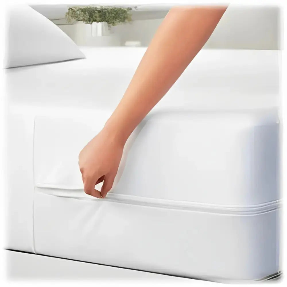 Durable waterproof Encasement Mattress Protector ideal for hotels, vacation rentals, and home bedrooms