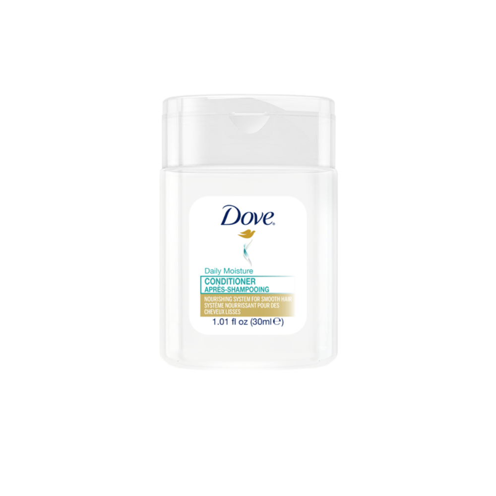 Small travel sized conditioner bottle for home and Airbnb use