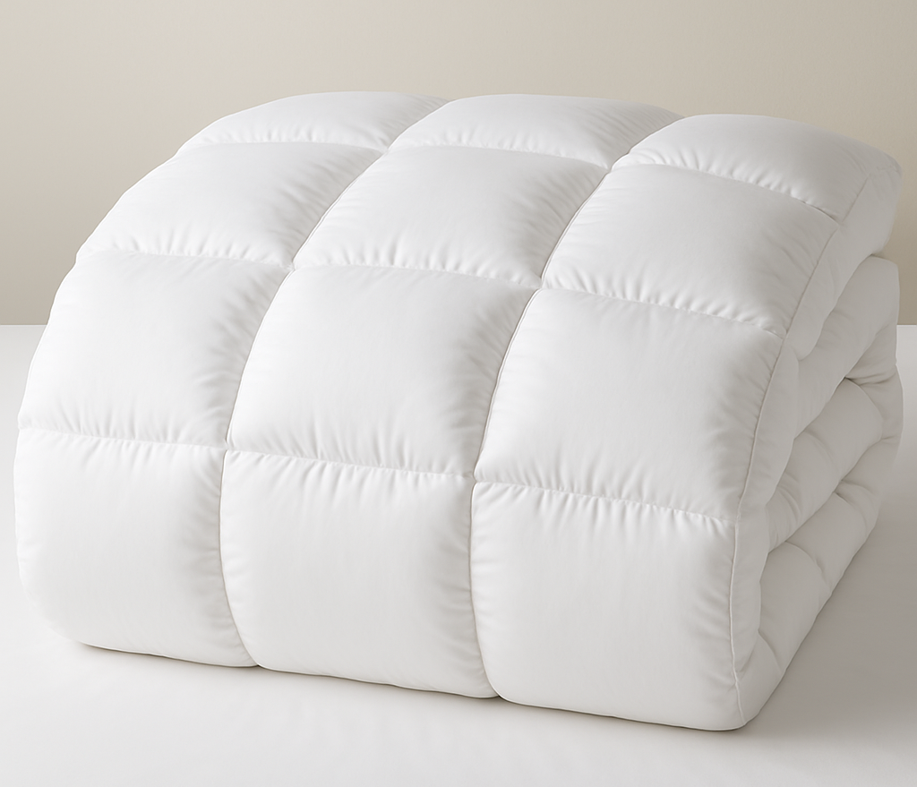 hotel fluffy duvet