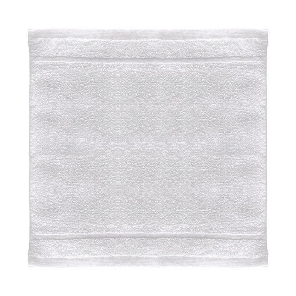 white cotton washcloths for hotels and Airbnb