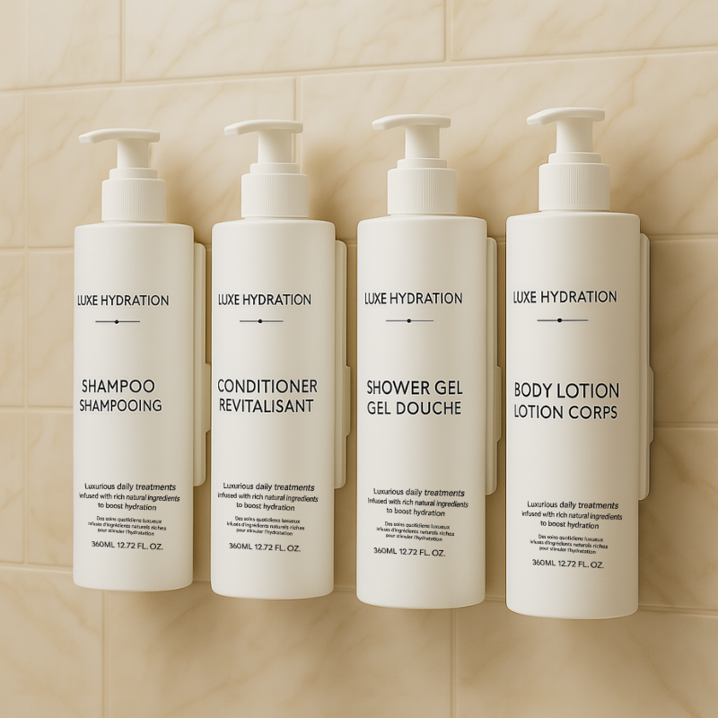 Nourishing Hair Conditioner for Hotels with Invisible Wall-Mount, 360ml – Lemon Verbena