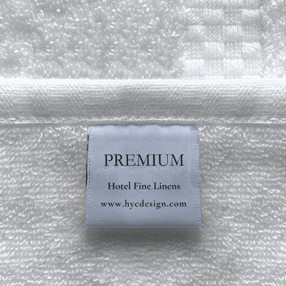 Bath towel styled in a clean bathroom setting to reflect convenience, comfort, and modern living