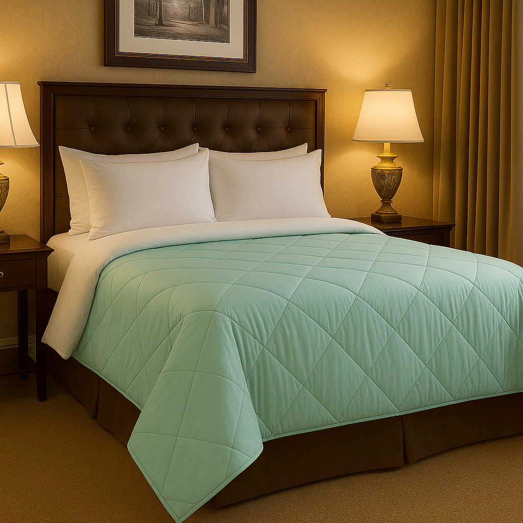 3Pc Pintuck Comforter Set