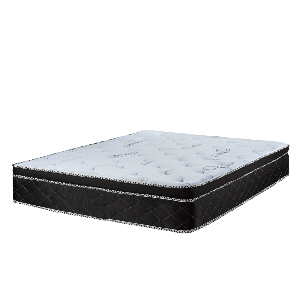 MONARACH - coil and support system, comfort, coil counts from 480 to 1016 (standard queen size boasts an 800 continuous coil count)