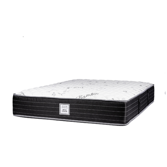 Firm orthopedic mattress ideal for home  bedrooms and back pain relief
