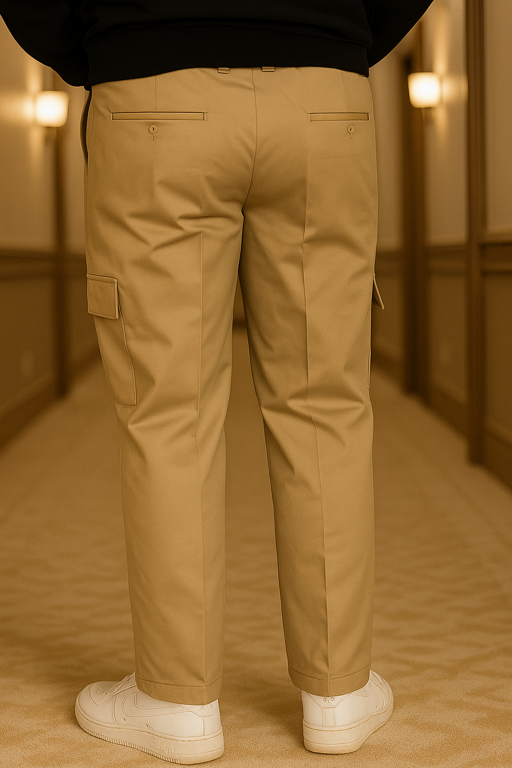 Straight Leg Cargo Pants