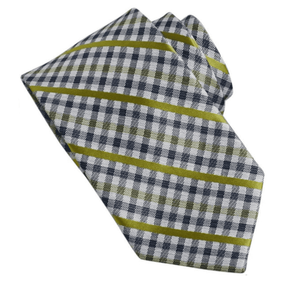 striped tie ideal for formal wear in men's fashion