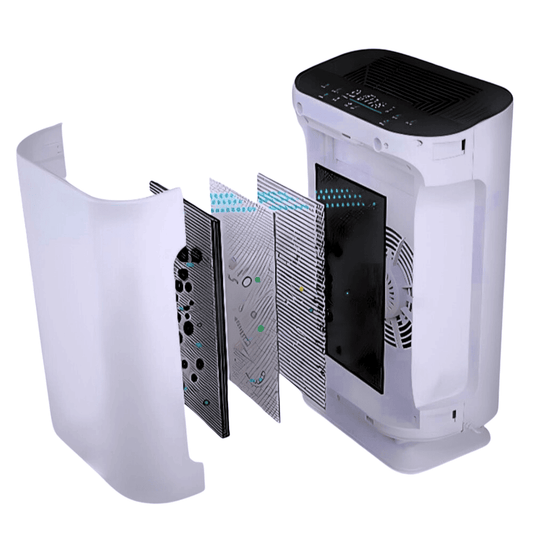 high performance heavy duty air purifier for home environments, ideal for improving indoor air quality