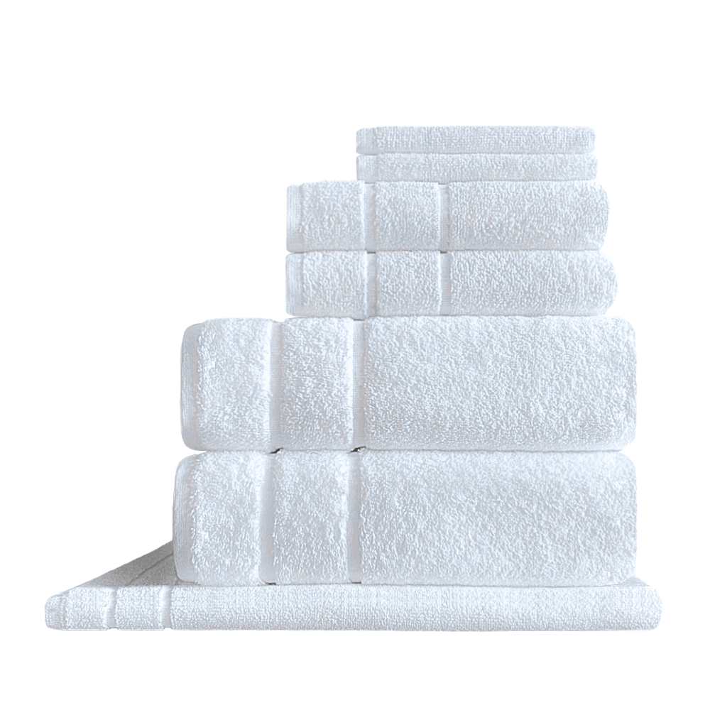 durable hotel quality towel set with multiple sizes, ideal for hotels, spas, and vacation rentals