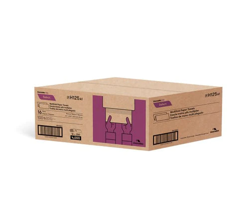 Multi Fold Cascades Pro Kraft Hand Towel Sheets - 250 x 16