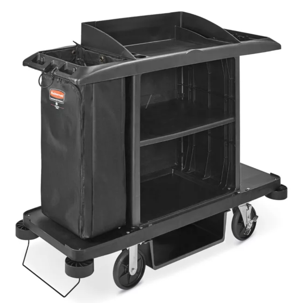 housekeeping trolleys for efficient cleaning and transport in hotels and inns
