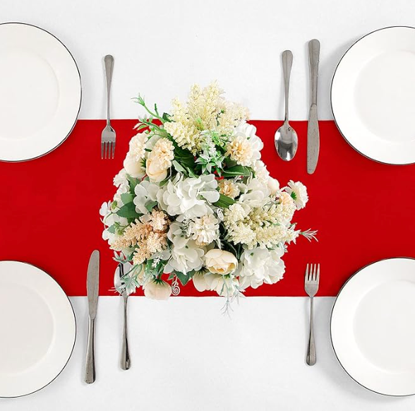 Satin Table Runners (12x108) / Red.