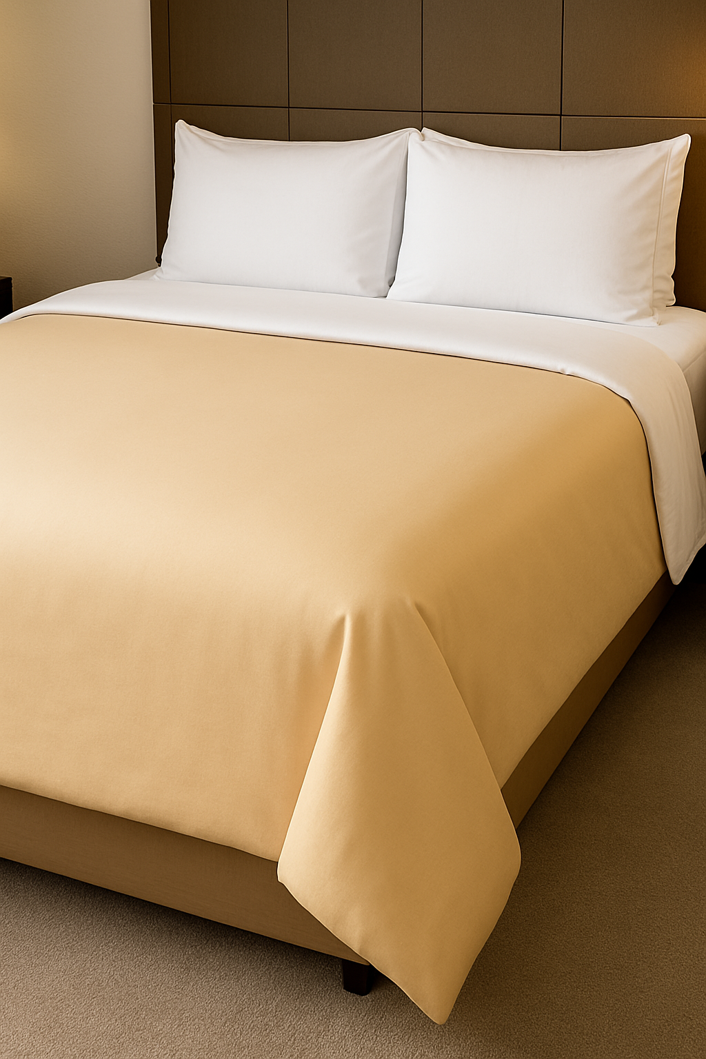Polyester 3pc Solid Color Duvet Cover Set - Multiple Colors Available
