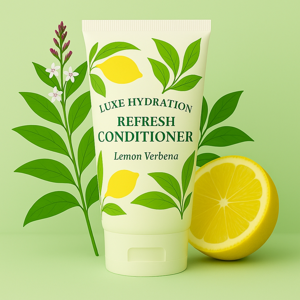 30ml luxe hydration lemon verbena hair conditioner for hotel hospitality. Bulk supply for inns, resorts, and guest care programs.