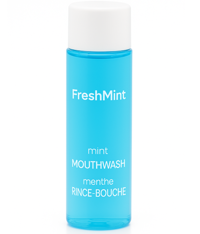 Fresh Mint Mouthwash, Oral Hygiene 30ml - (300pcs/case)