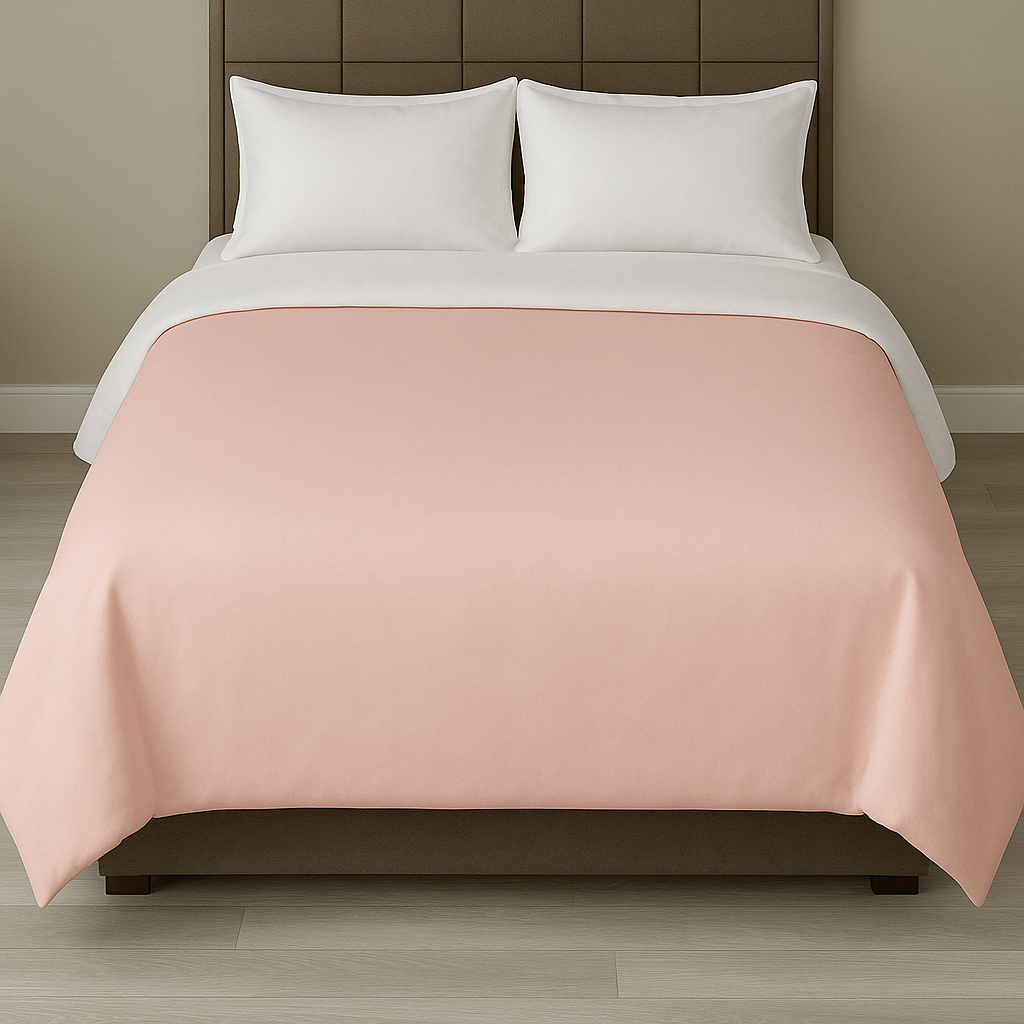 Polyester 3pc Solid Color Duvet Cover Set - Multiple Colors Available