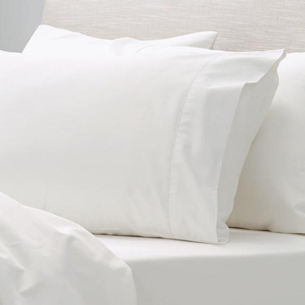 Envelope Pillow Protector on Bed