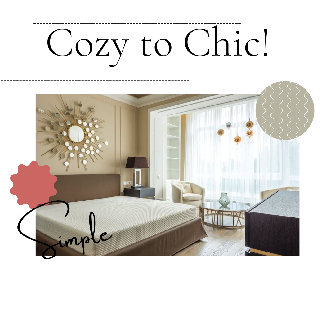 Cozy to Chic- Small Bedroom ideas