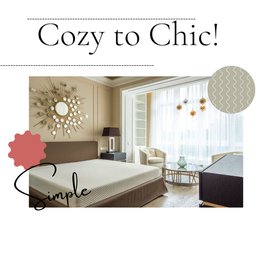 Cozy to Chic- Small Bedroom ideas