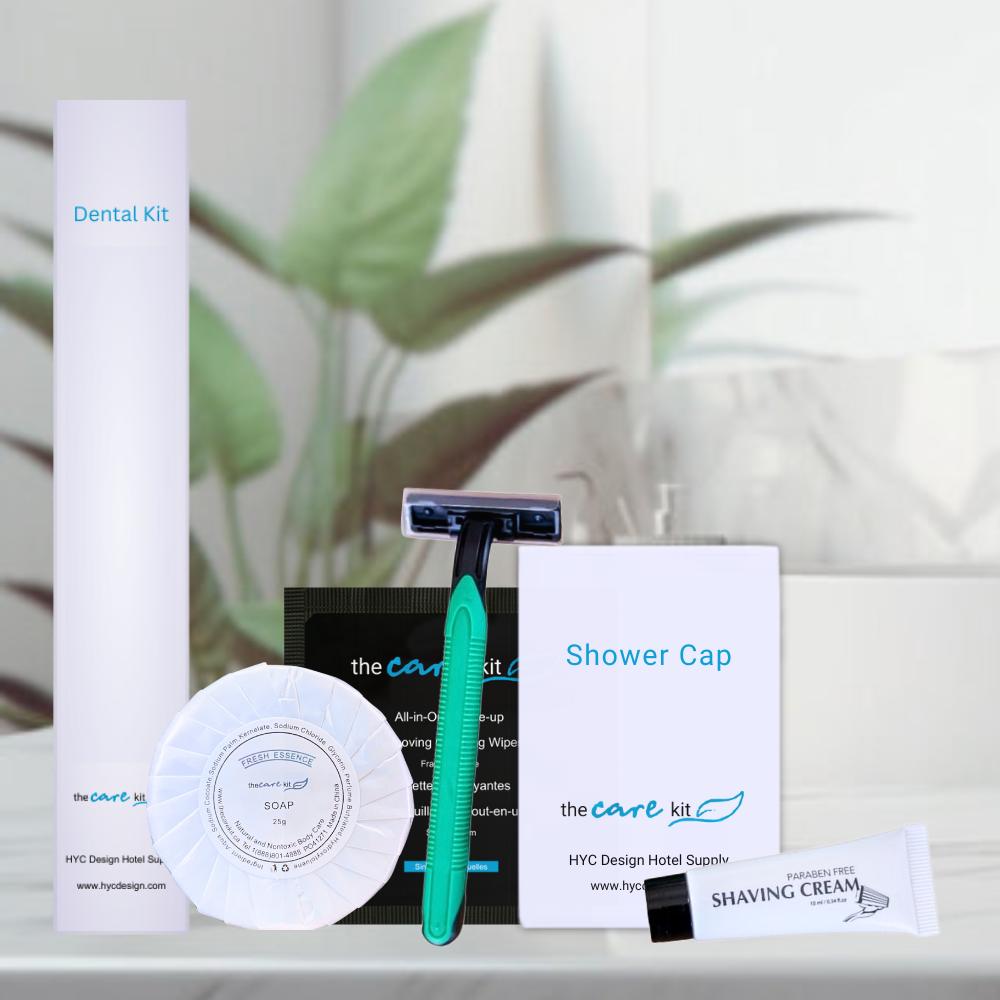 Personal Care Kits (Bag Version) Displayed in Grid Form
