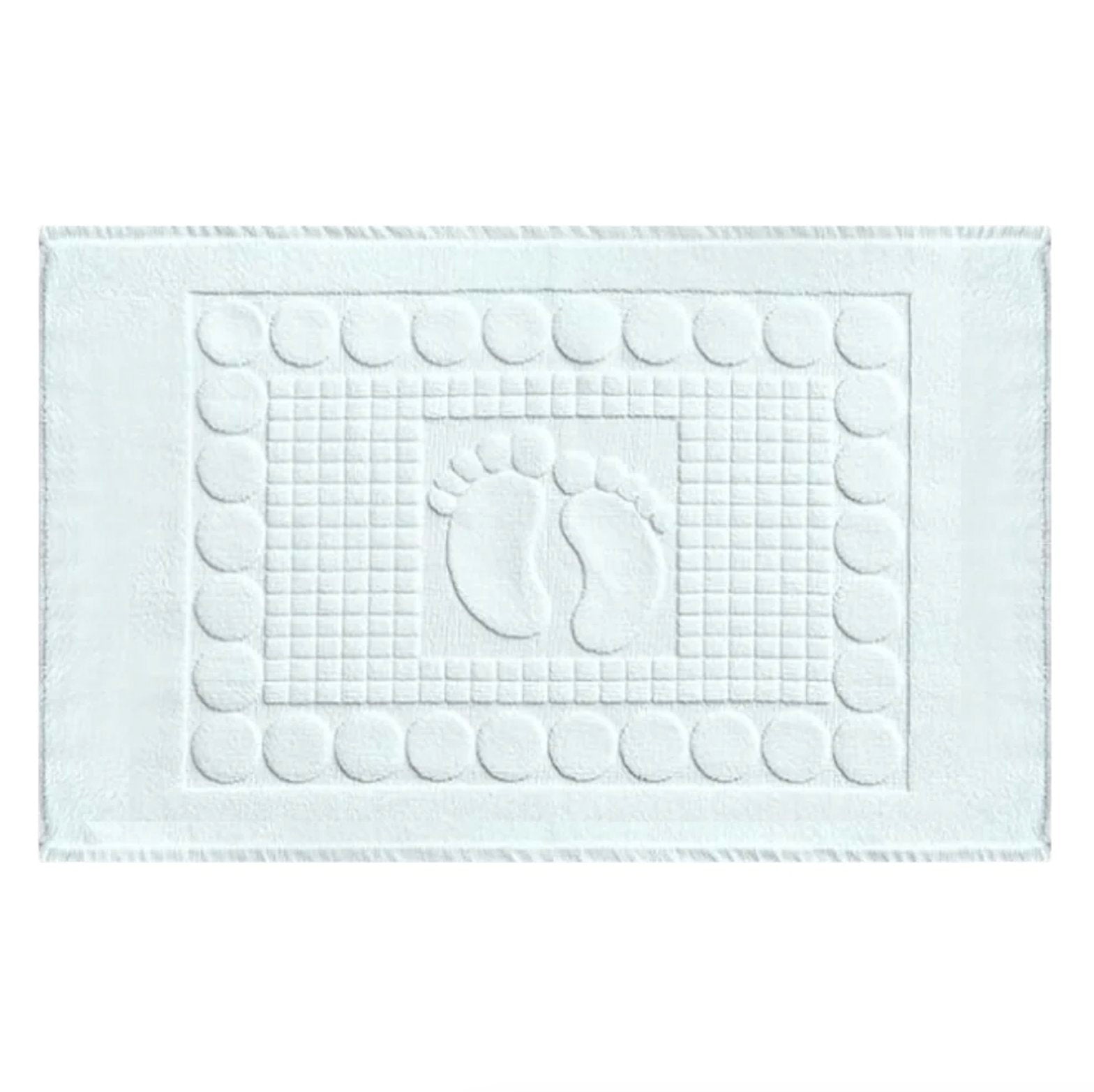 Bath mats that are soft, absorbent mats for a luxurious and comfortable bathroom experience.