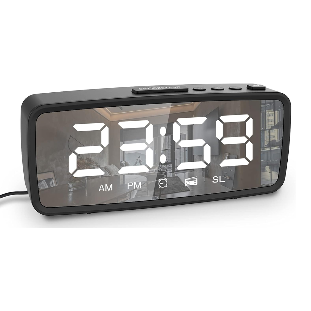  Alarm Clock with FM Radio