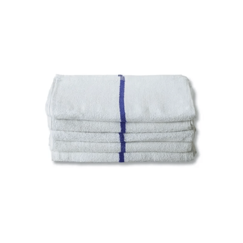These hotel pool towels are suitable for both indoor and outdoor use. They are white in color and feature the hotel logo. The towels are made of soft, absorbent, and durable material, making them ideal for poolside relaxation.