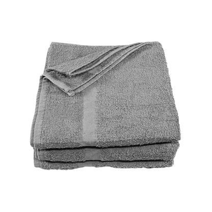 Colored Spa and Hotel Bath Towels - Grey