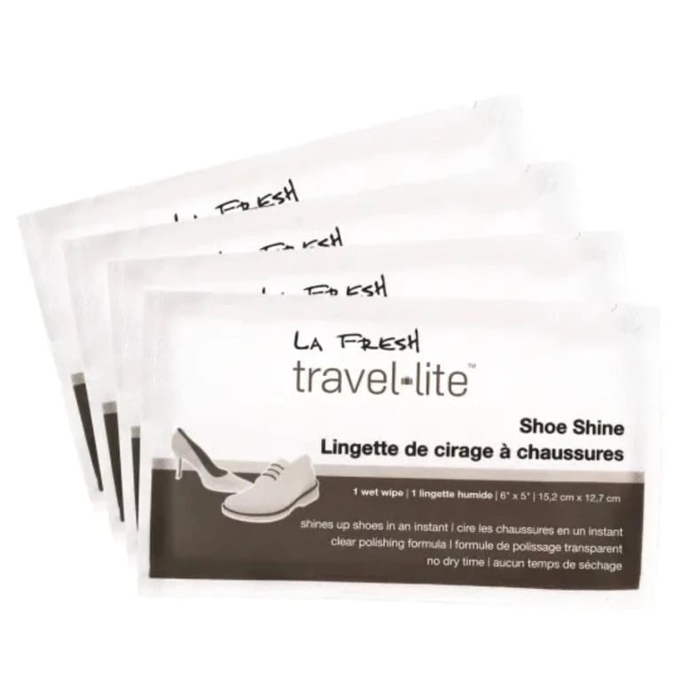 La Fresh® Shoe Shine Towelette, Individually Wrapped (200 pcs/case)