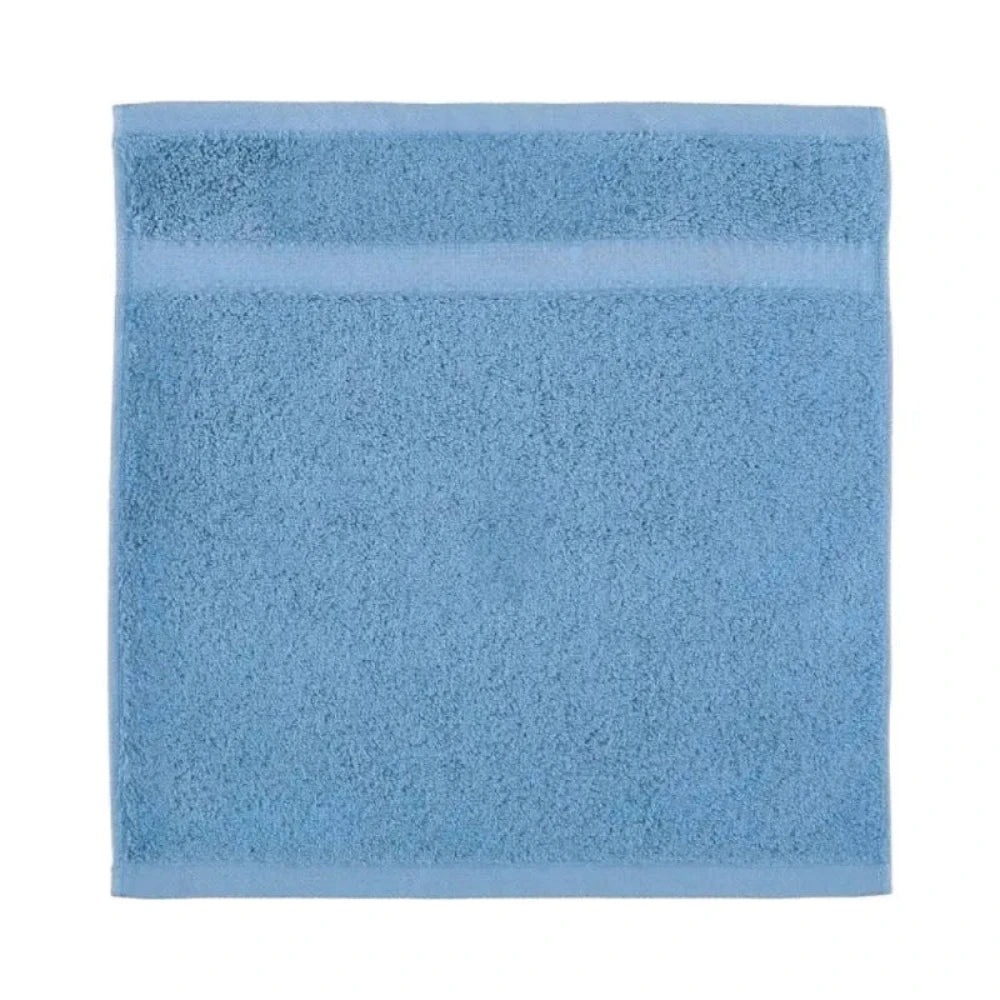 Colored Spa/Hotel Washcloth (12x12") - Sky blue