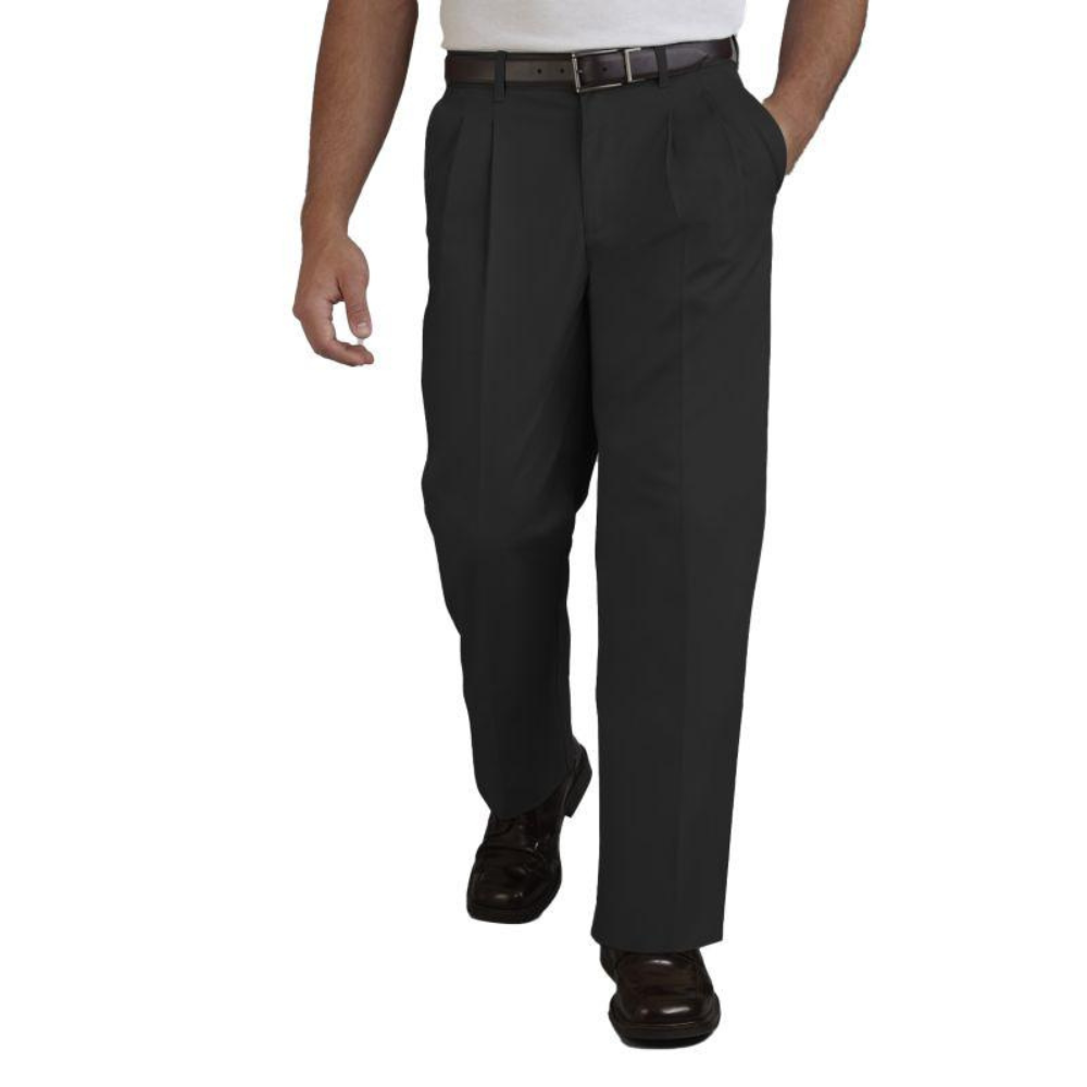 Men's Charcoal Grey Slack Pants - 37" - front