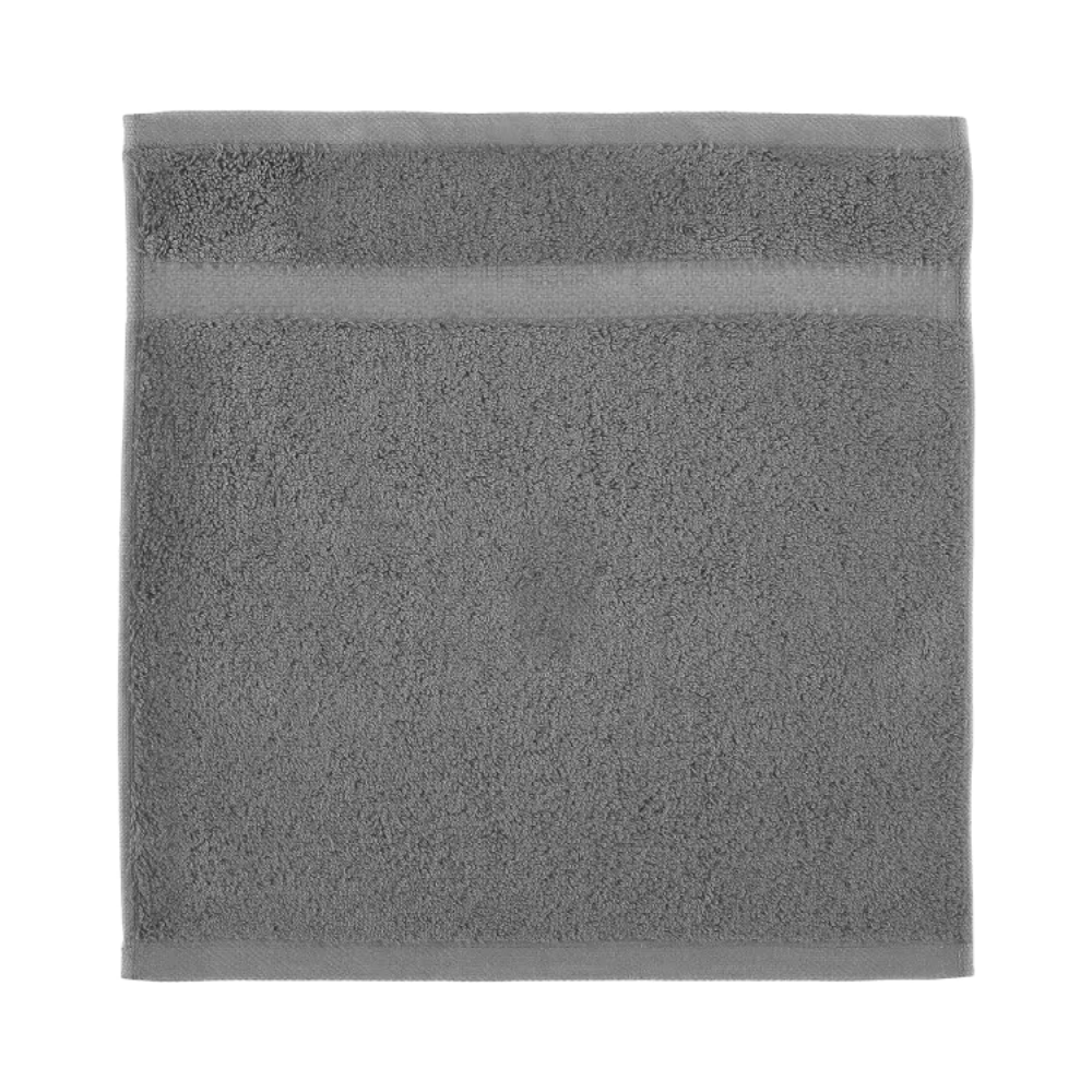 Colored Spa/Hotel Washcloth (12x12") - Grey