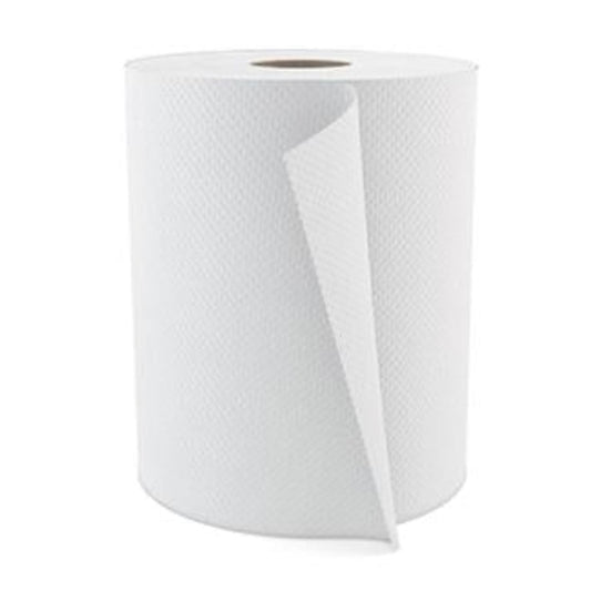 Cascades Pro White Hand Towel Rolls - 8” x 600’
