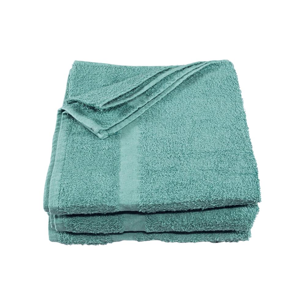 Colored Hand Towel -  Sea foam
