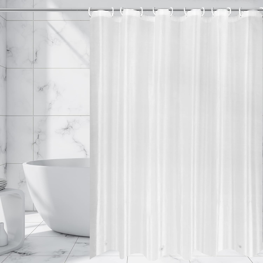 Heavy Duty Shower Curtain/Liner (70x72"), other view.