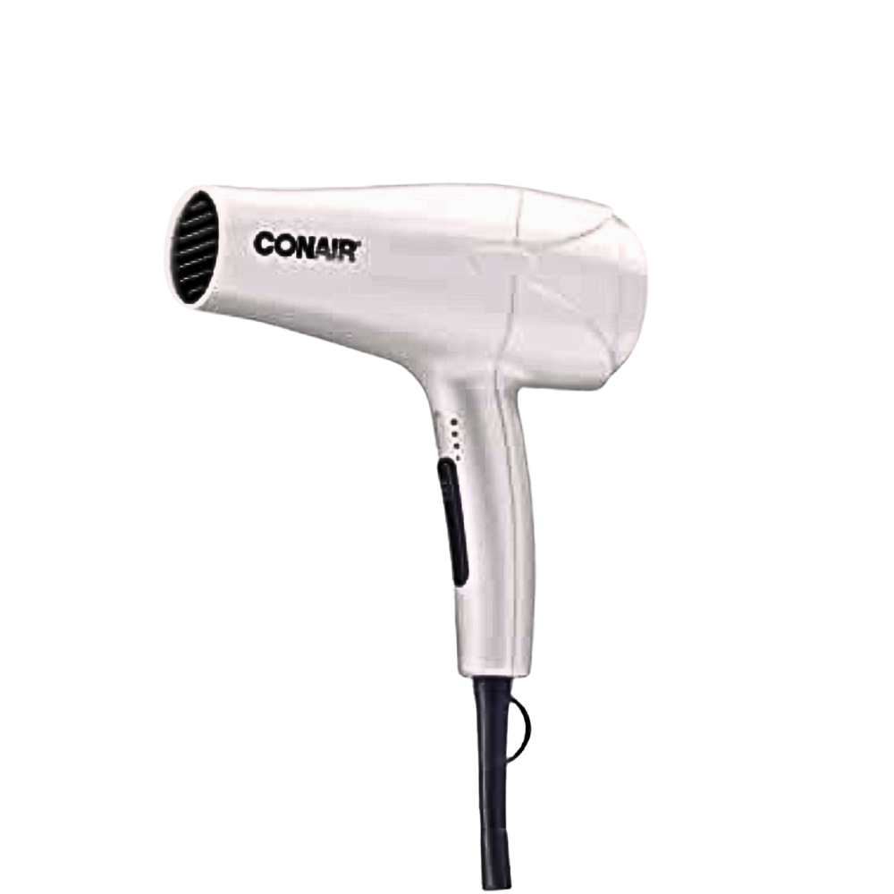 White Conair Hair Dryer at HYC Design