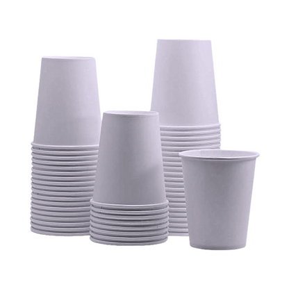 These high-quality 9oz paper cups are individually wrapped to guarantee cleanliness. They are suitable for both hot and cold drinks.