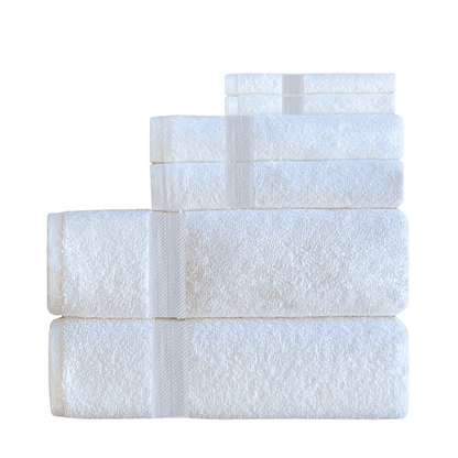 Hotel-quality AC Series towel set, breathable and soft, offering spa-like comfort for luxury accommodations and guest stays.