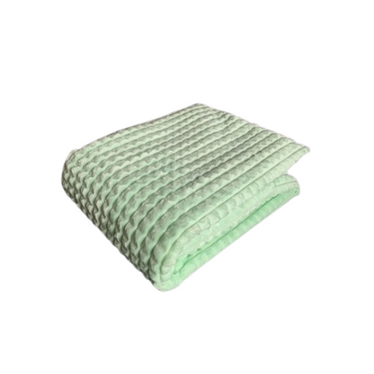 Velour Fleece Blanket & Throw - Turquoise