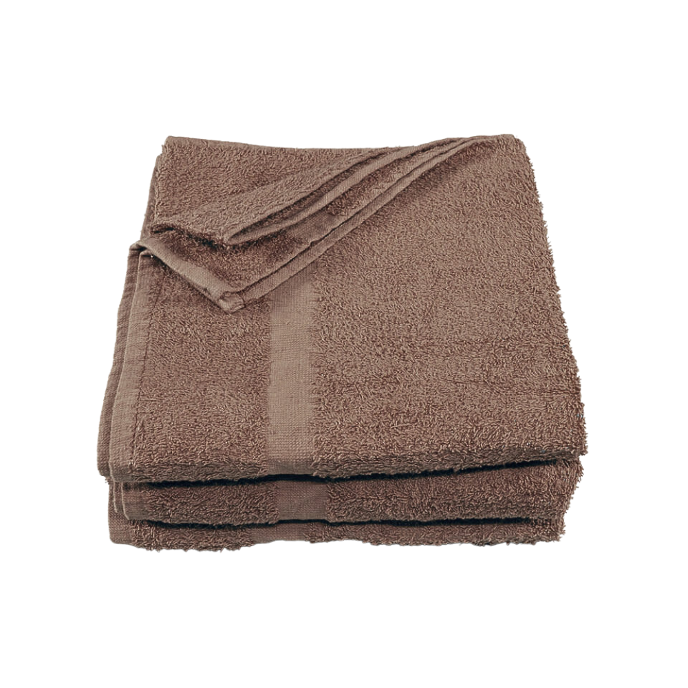 Colored Hand Towel - Light Brown