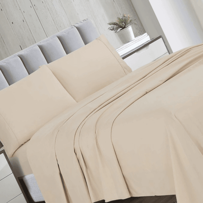 Colored Spa and Hotel Bath Towels - Beige