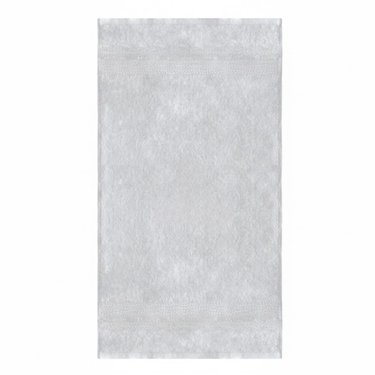 Close-up of hand towel fabric showcasing a soft cotton texture with excellent absorbency and durability
