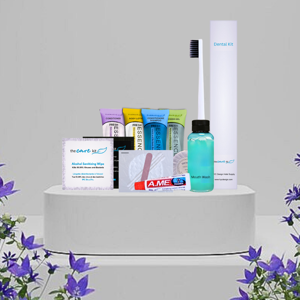 BASIC + LUXURY PRO - Personal Care Amenity Combo/Package - Another view of things available