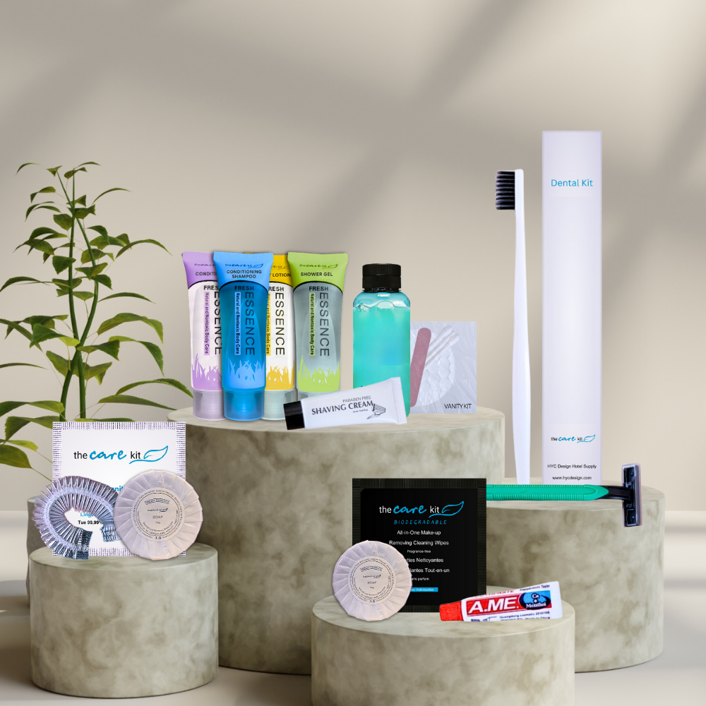 BASIC + ELITE PRO - Personal Care Amenity Combo/Package - things included