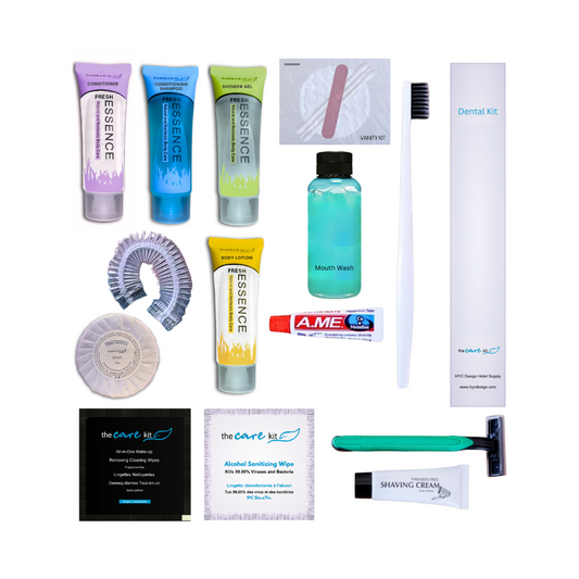 BASIC + ELITE - Personal Care Amenity Combo/Package - things available