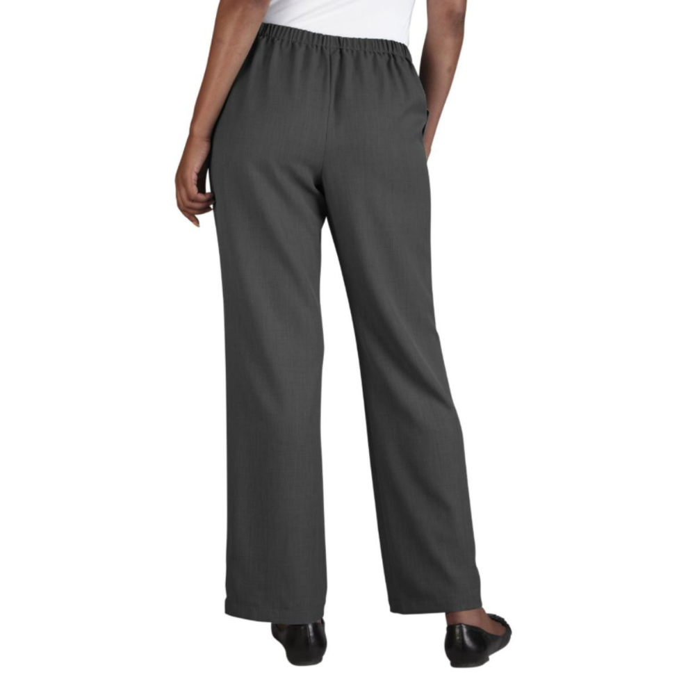 Dark Grey Female Housekeeping Pant - Back