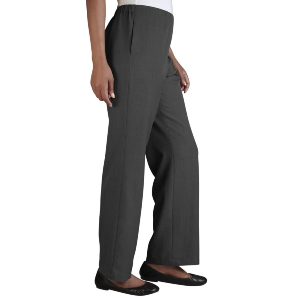 Dark Grey Female Housekeeping Pant - Side